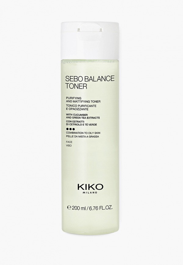 Лосьон для лица Kiko Milano, Прозрачный, очищающий и матирующий, SEBO BALANCE TONER, 200 ML
Лосьон для лица Kiko Milano, Прозрачный, очищающий и матирующий, SEBO BALANCE TONER, 200 ML