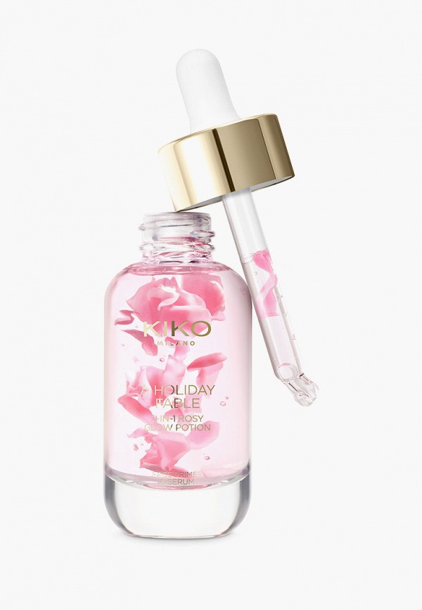 Сыворотка для лица Kiko Milano, Прозрачный, A holiday fable 2-in-1 rosy glow potion - face primer & serum, 28 мл
Сыворотка для лица Kiko Milano, Прозрачный, A holiday fable 2-in-1 rosy glow potion - face primer & serum, 28 мл