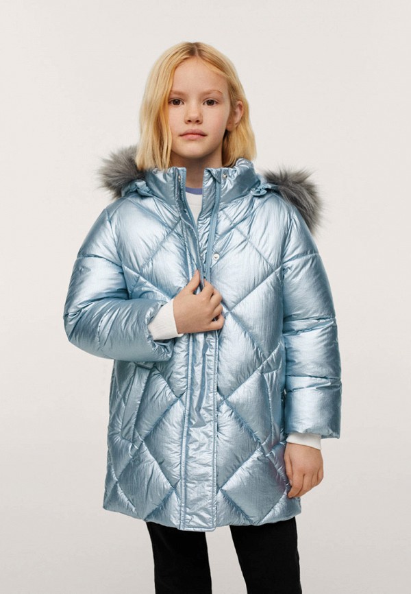 фото Куртка утепленная mango kids