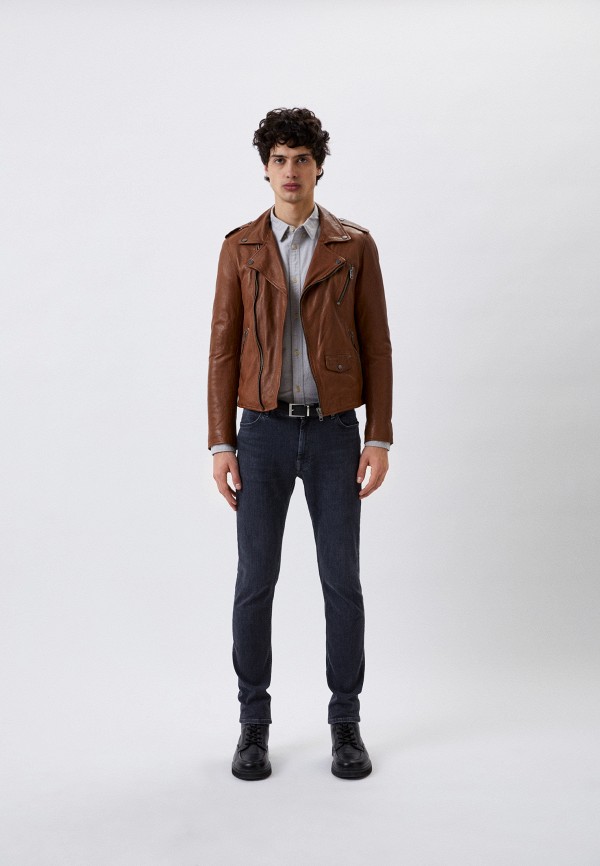 фото Куртка кожаная serge pariente