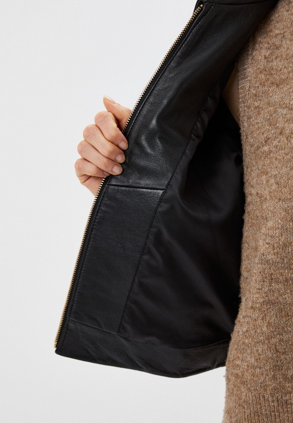 фото Куртка кожаная trussardi