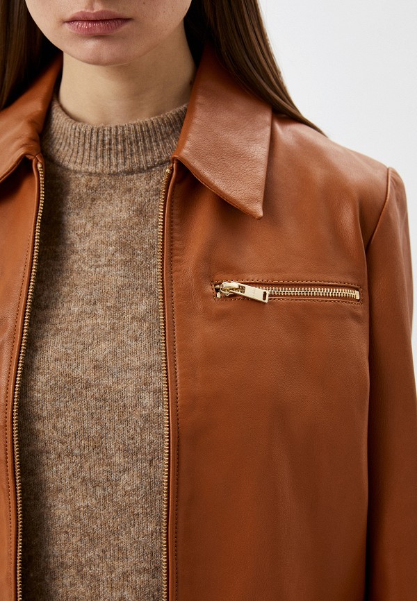фото Куртка кожаная trussardi