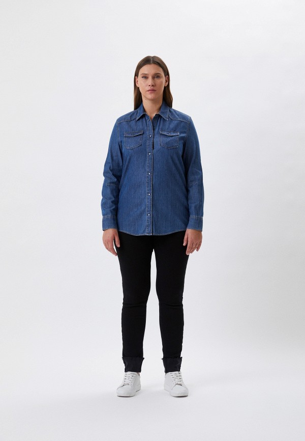 фото Рубашка джинсовая trussardi