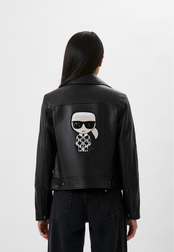 фото Куртка кожаная karl lagerfeld