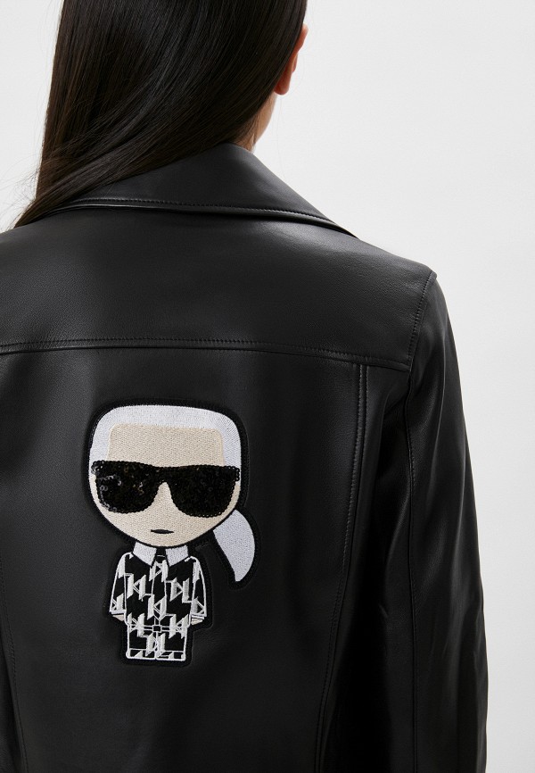 фото Куртка кожаная karl lagerfeld