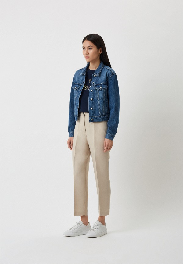 фото Куртка джинсовая trussardi