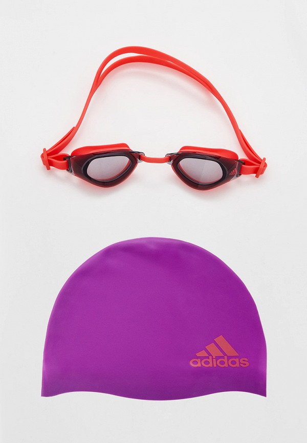 фото Шапочка и очки для плавания adidas