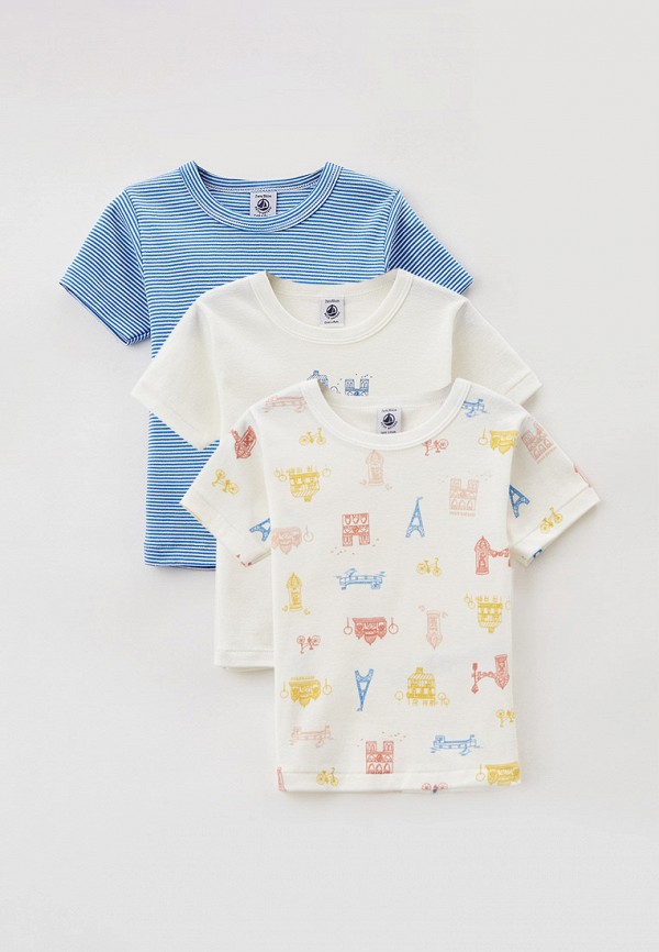 фото Футболки 3 шт. petit bateau