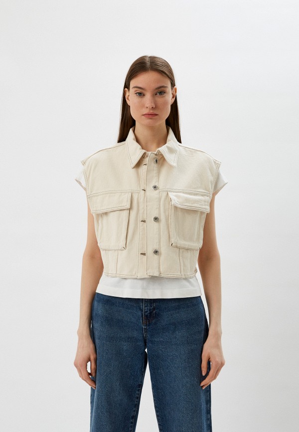 фото Жилет джинсовый twinset milano