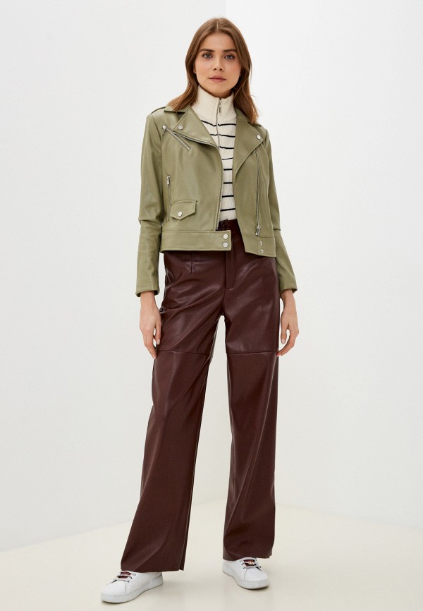 фото Куртка кожаная marks & spencer