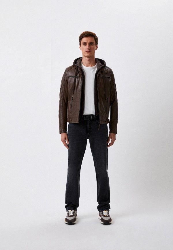 фото Куртка кожаная serge pariente