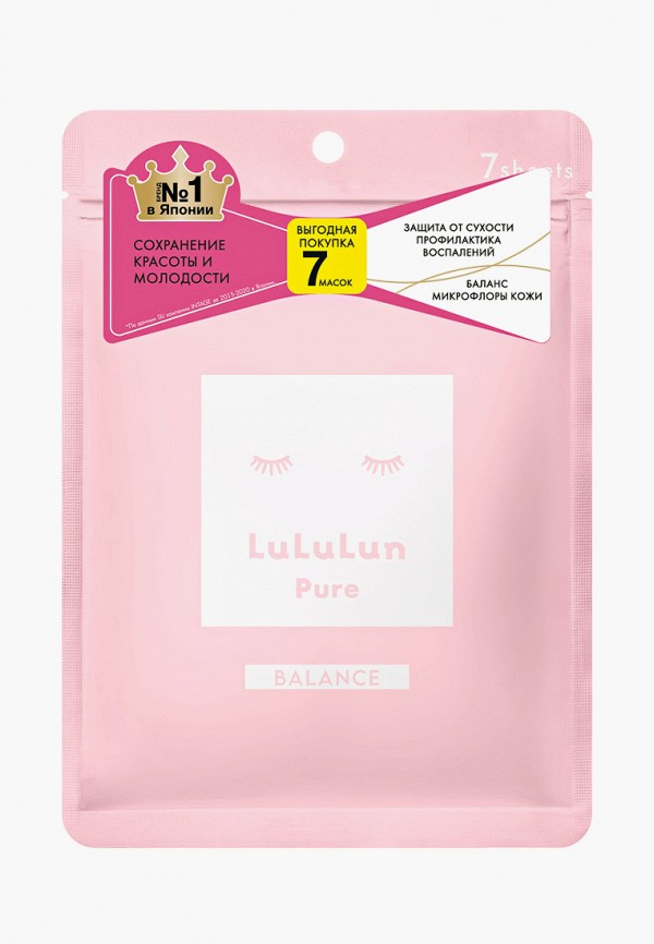 Тканевая маска для лица LuLuLun, Прозрачный, "Увлажнение и Баланс кожи" Face Mask Pure Balance Pink 7
Тканевая маска для лица LuLuLun, Прозрачный, "Увлажнение и Баланс кожи" Face Mask Pure Balance Pink 7