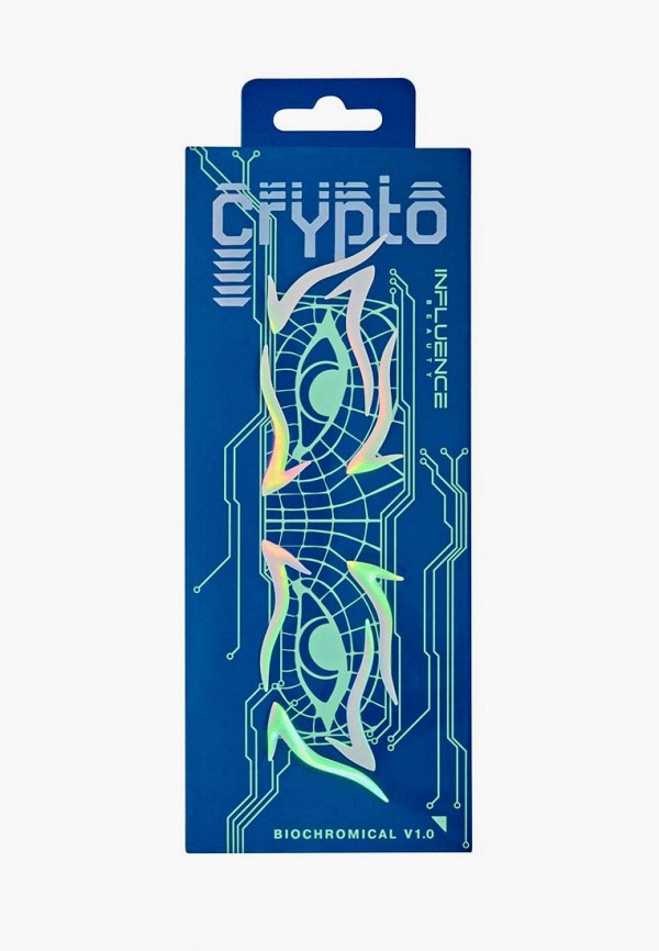 Наклейки для лица Influence Beauty, Разноцветный, "CRYPTO" для макияжа глаз и лица, голографические, V1, футуристичный дизайн, универсальная форма наклеек, 1 шт
Наклейки для лица Influence Beauty, Разноцветный, "CRYPTO" для макияжа глаз и лица, голографические, V1, футуристичный дизайн, универсальная форма наклеек, 1 шт