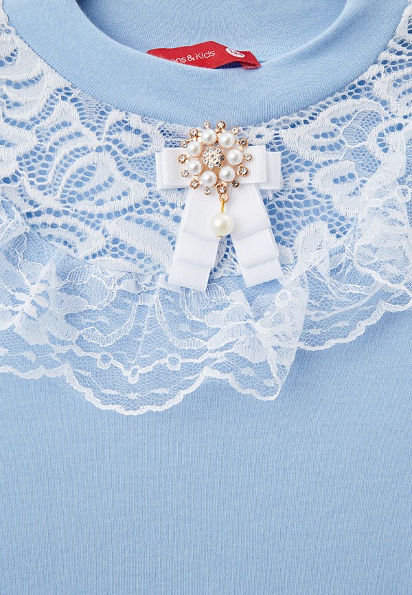 фото Лонгслив и брошь t&k