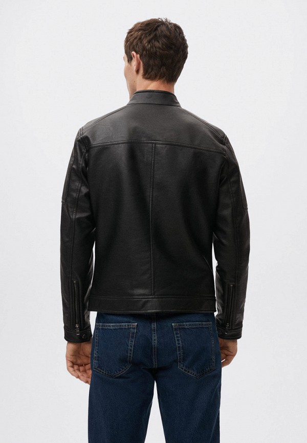 фото Куртка кожаная mango man