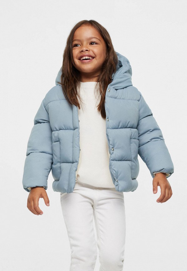 фото Куртка утепленная mango kids