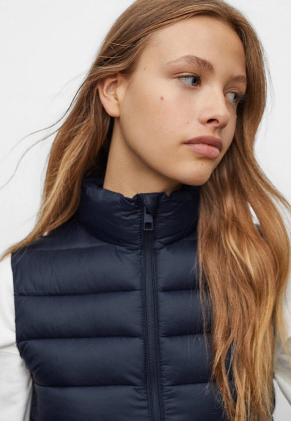 фото Жилет утепленный mango kids