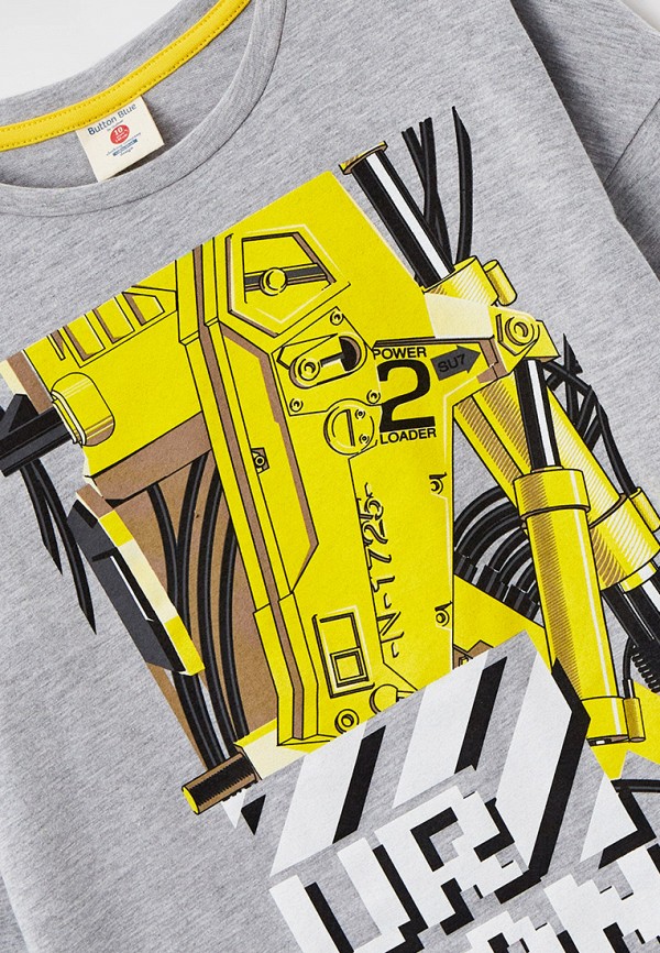 фото Лонгслив button blue