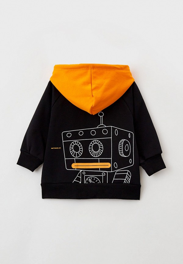 фото Толстовка button blue