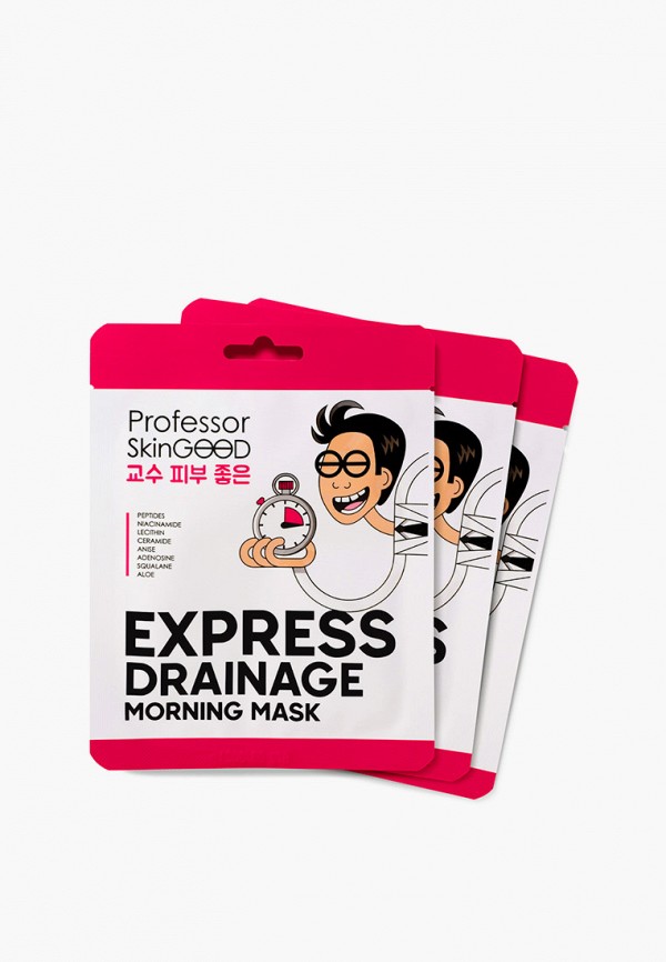 Маски для лица 3 шт. Professor SkinGood, Прозрачный, утренние, Express drainage morning mask, против отечности, с пептидами и алоэ
Маски для лица 3 шт. Professor SkinGood, Прозрачный, утренние, Express drainage morning mask, против отечности, с пептидами и алоэ
