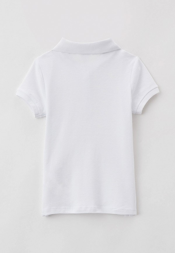 фото Поло button blue