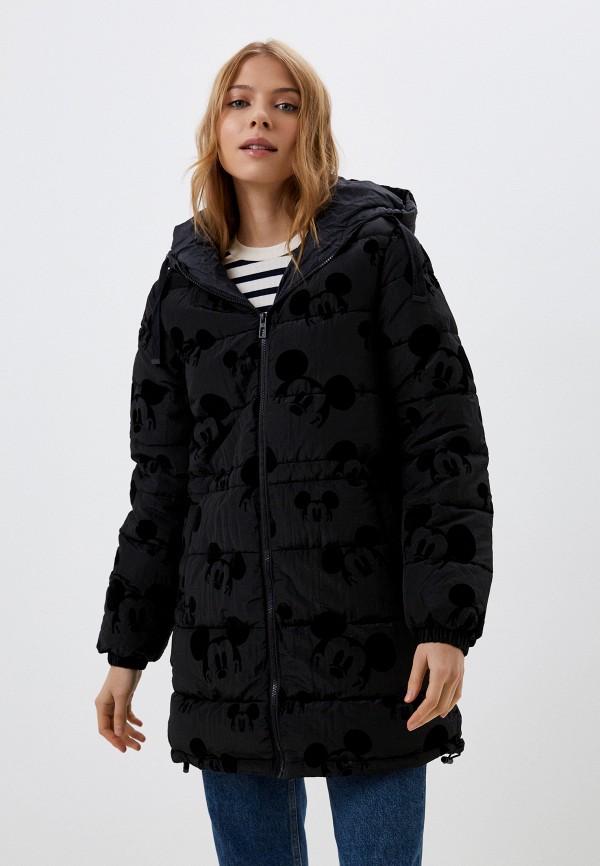 Куртка утепленная Desigual, Черный, MICKEY MOUSE 
Куртка утепленная Desigual, Черный, MICKEY MOUSE