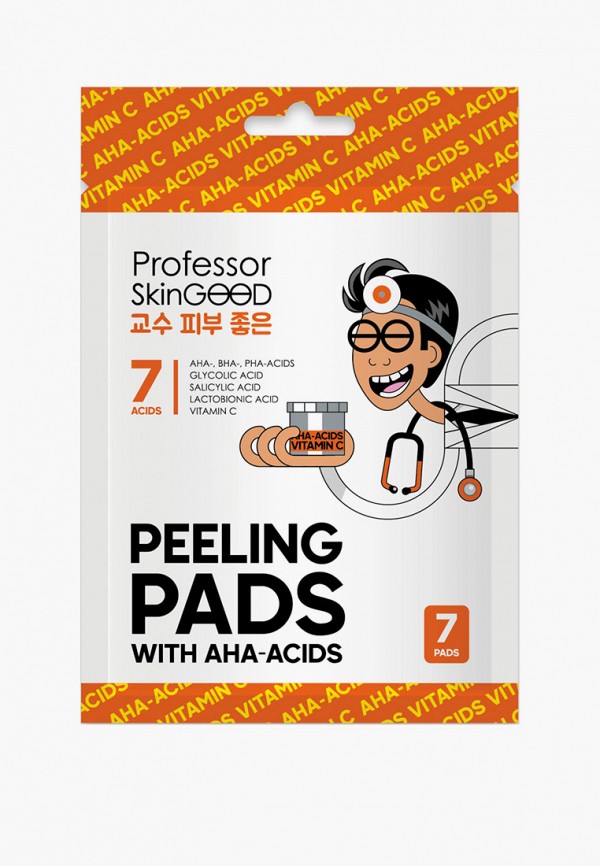 Пэды для лица Professor SkinGood, Прозрачный, PEELING PADS WITH AHA-ACIDS, с AHA-кислотами и витамином C, глубокое Очищение и Обновление, 7 шт.
Пэды для лица Professor SkinGood, Прозрачный, PEELING PADS WITH AHA-ACIDS, с AHA-кислотами и витамином C, глубокое Очищение и Обновление, 7 шт.