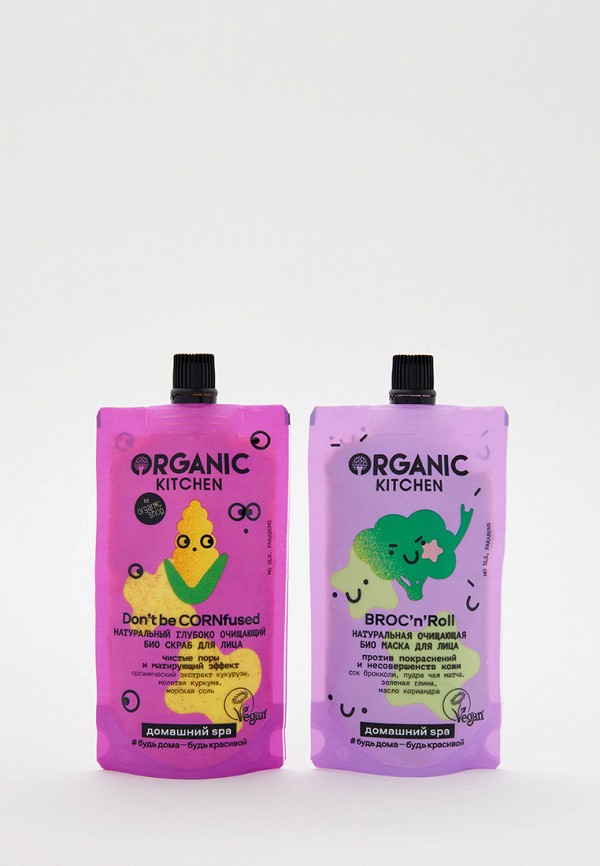 Набор для ухода за лицом Organic Kitchen, Прозрачный, Глубоко очищающий "WOW! So clean", 100 мл*2
Набор для ухода за лицом Organic Kitchen, Прозрачный, Глубоко очищающий "WOW! So clean", 100 мл*2