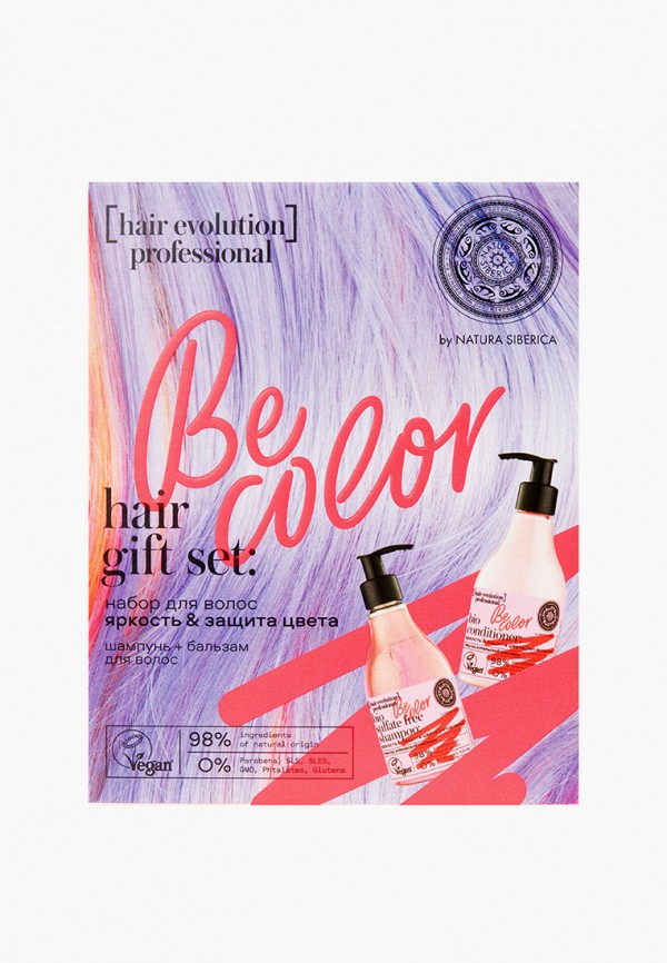 Набор для ухода за волосами Natura Siberica, Прозрачный, Hair Evolution Professional, BE-COLOR, 2*250 мл
Набор для ухода за волосами Natura Siberica, Прозрачный, Hair Evolution Professional, BE-COLOR, 2*250 мл