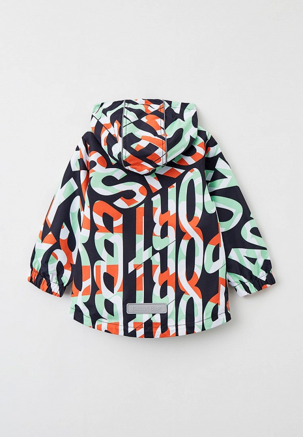 фото Ветровка button blue