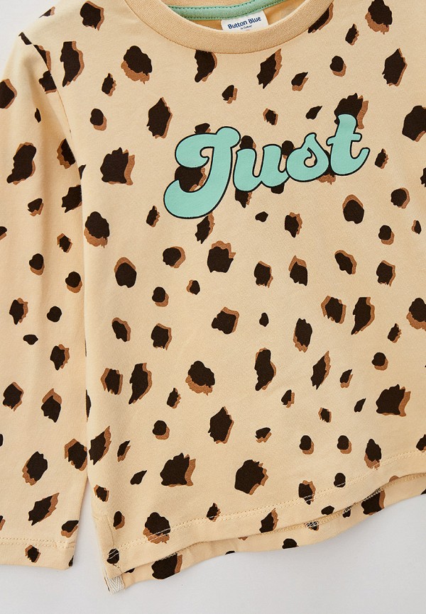 фото Лонгслив button blue