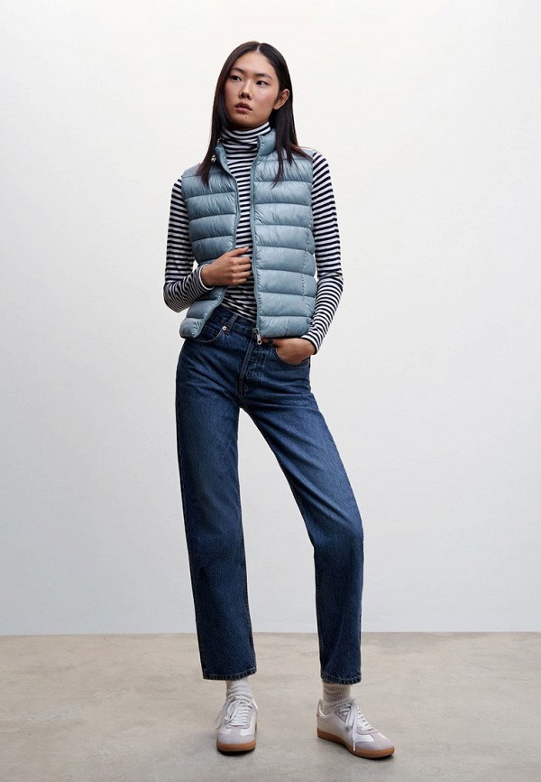 фото Жилет утепленный mango