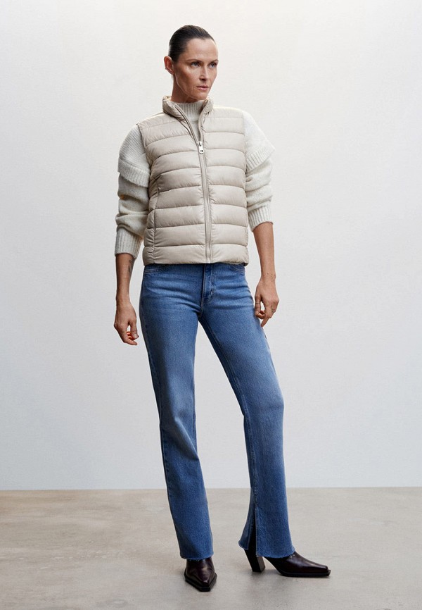 фото Жилет утепленный mango