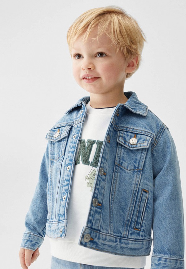 фото Куртка джинсовая mango kids