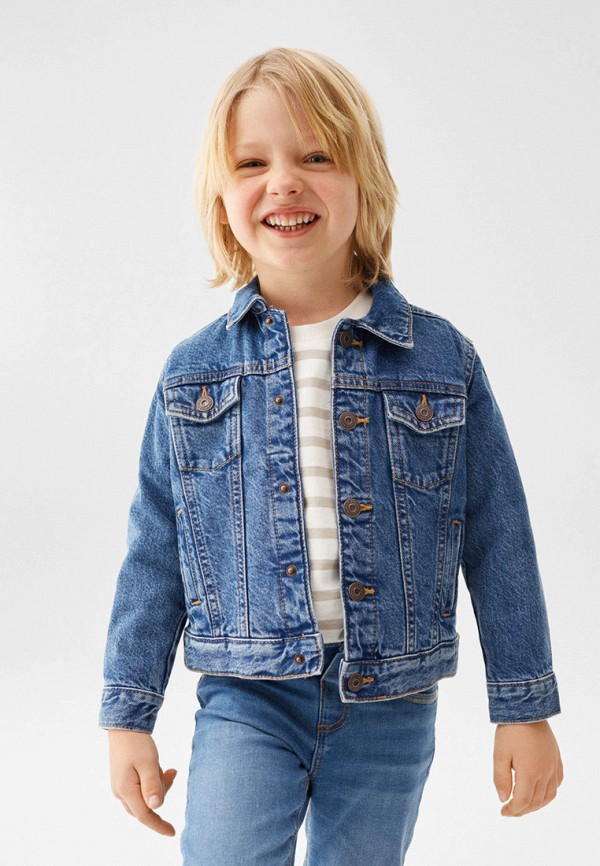 фото Куртка джинсовая mango kids