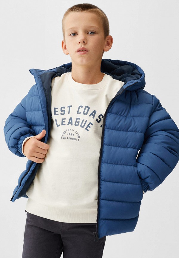 фото Куртка утепленная mango kids