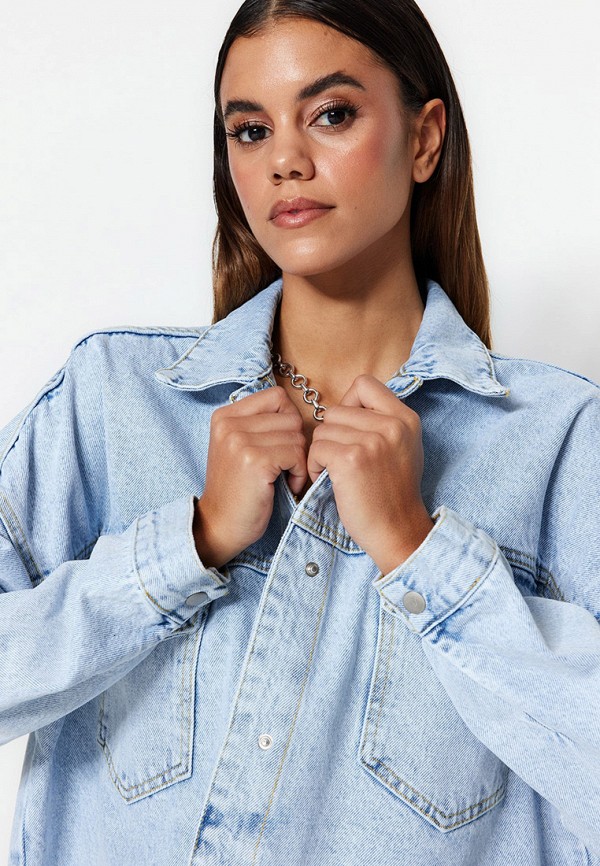 фото Куртка джинсовая trendyol