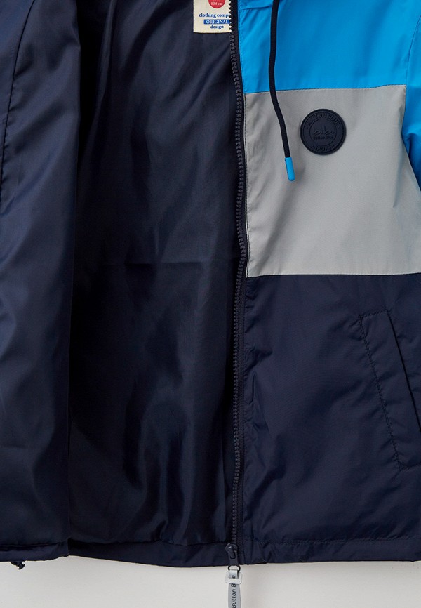 фото Ветровка button blue