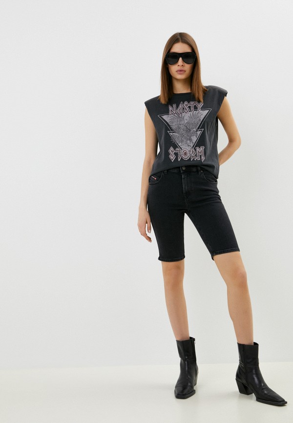 фото Шорты джинсовые diesel