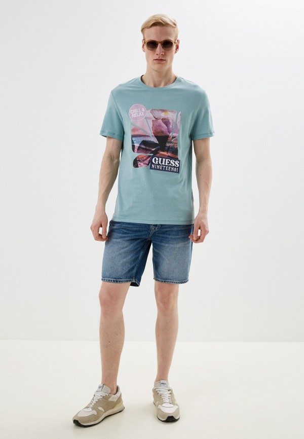 фото Шорты джинсовые guess