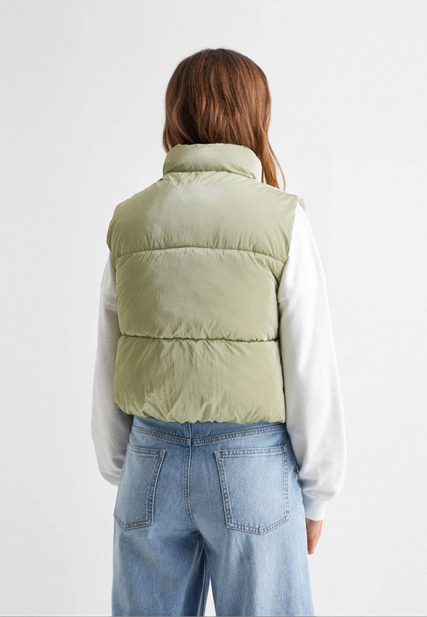 фото Жилет утепленный mango kids