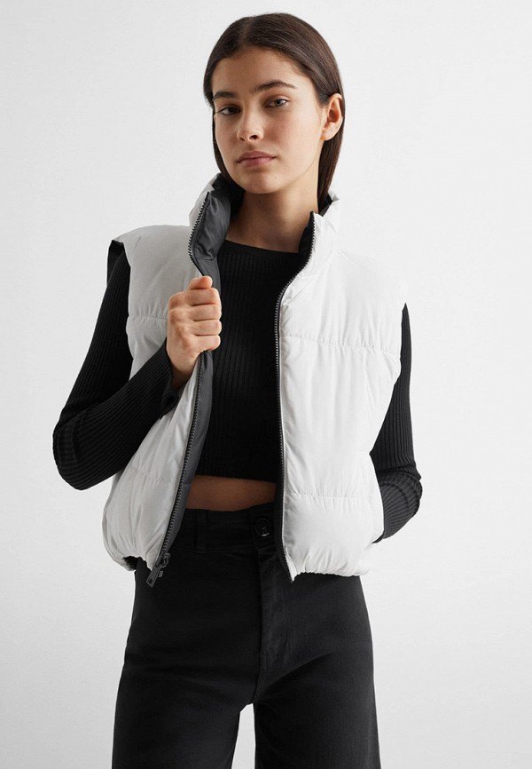 фото Жилет утепленный mango kids