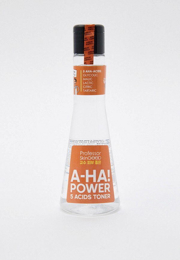 Тоник для лица Professor SkinGood, Прозрачный, "AHA! POWER 5 ACIDS TONER" с AHA-кислотами, тонизирование кожи, осветление пигментных пятен и сокращение высыпаний, 125мл
Тоник для лица Professor SkinGood, Прозрачный, "AHA! POWER 5 ACIDS TONER" с AHA-кислотами, тонизирование кожи, осветление пигментных пятен и сокращение высыпаний, 125мл