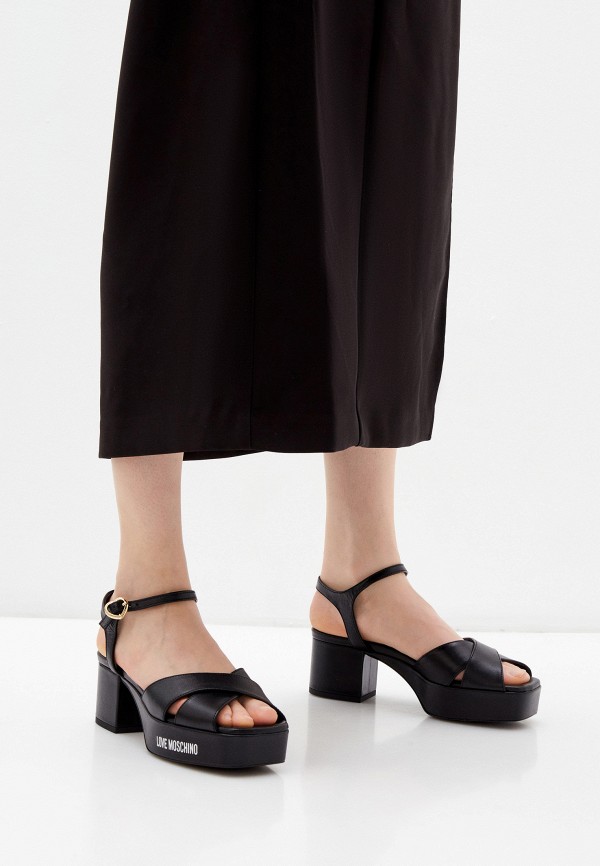 фото Босоножки love moschino