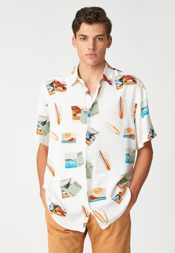 Рубашка Koton, Белый 
Рубашка Koton, Белый