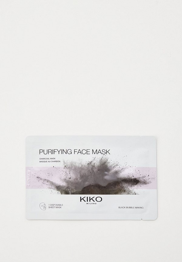 Тканевая маска для лица Kiko Milano, Прозрачный, Очищающая с растительным углем PURIFYING FACE MASK
Тканевая маска для лица Kiko Milano, Прозрачный, Очищающая с растительным углем PURIFYING FACE MASK