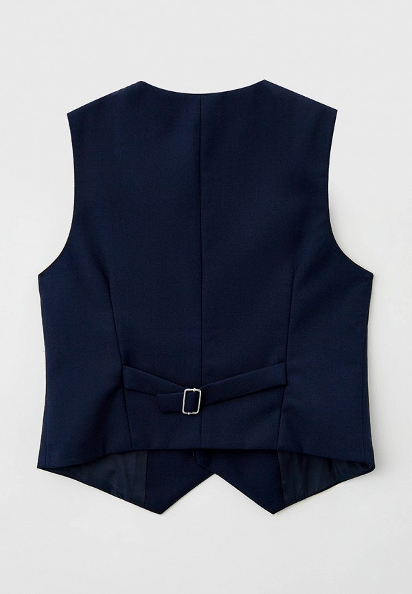 фото Жилет button blue