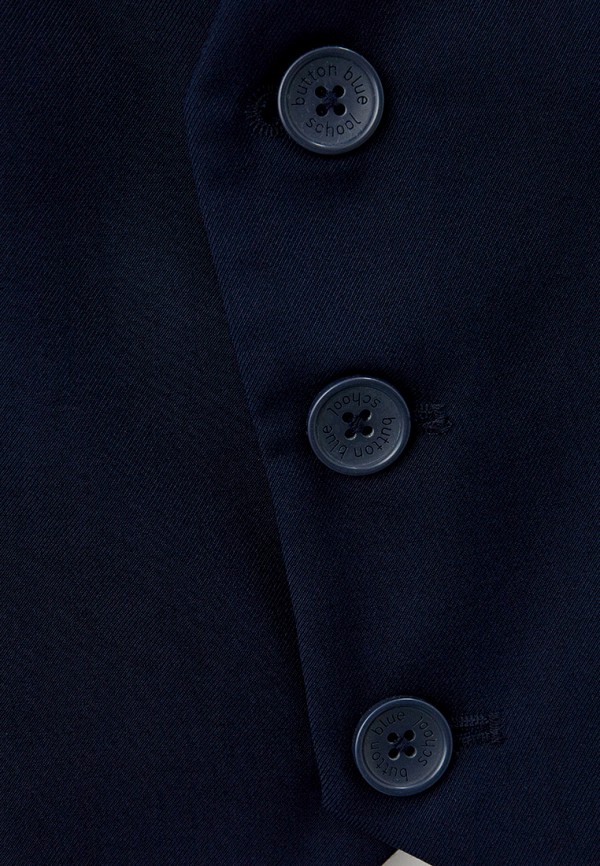 фото Жилет button blue