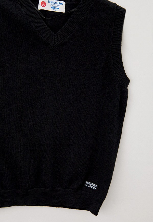 фото Жилет button blue