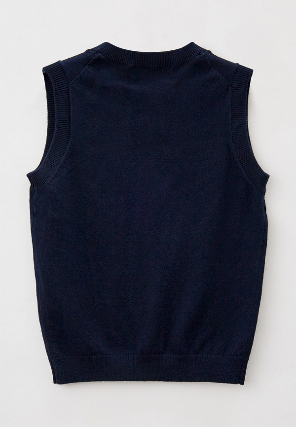 фото Жилет button blue